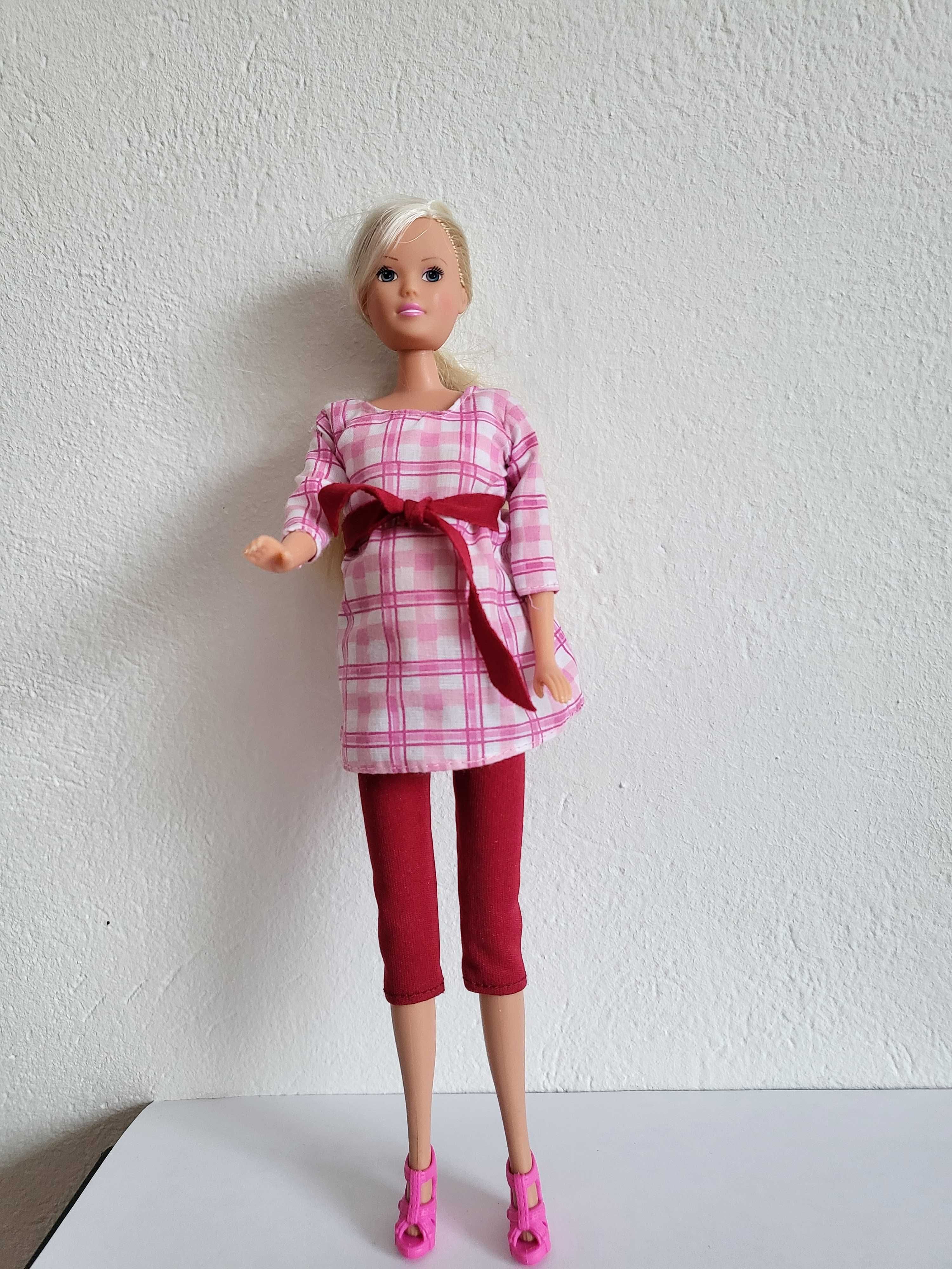 Lalka Barbi Simba Steffi Mattel w ciąży, jeden dzidziuś.