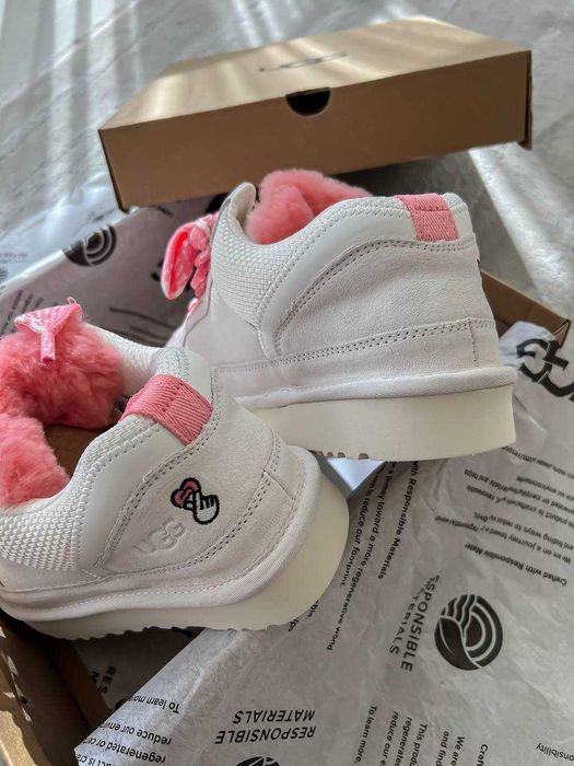 Женские ботинки UGG Lowmel Love 25 Jasmine Tropical Pink 36-41 Новинка