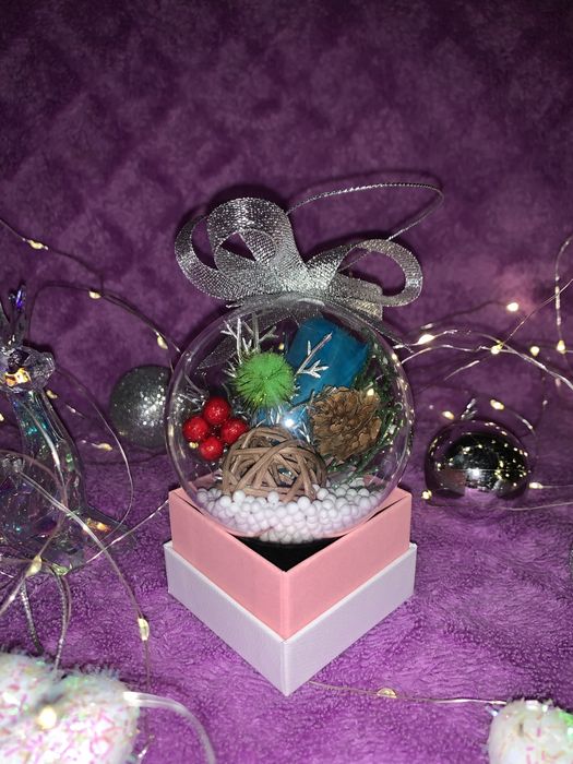 Новорічні прикраси на ялинку