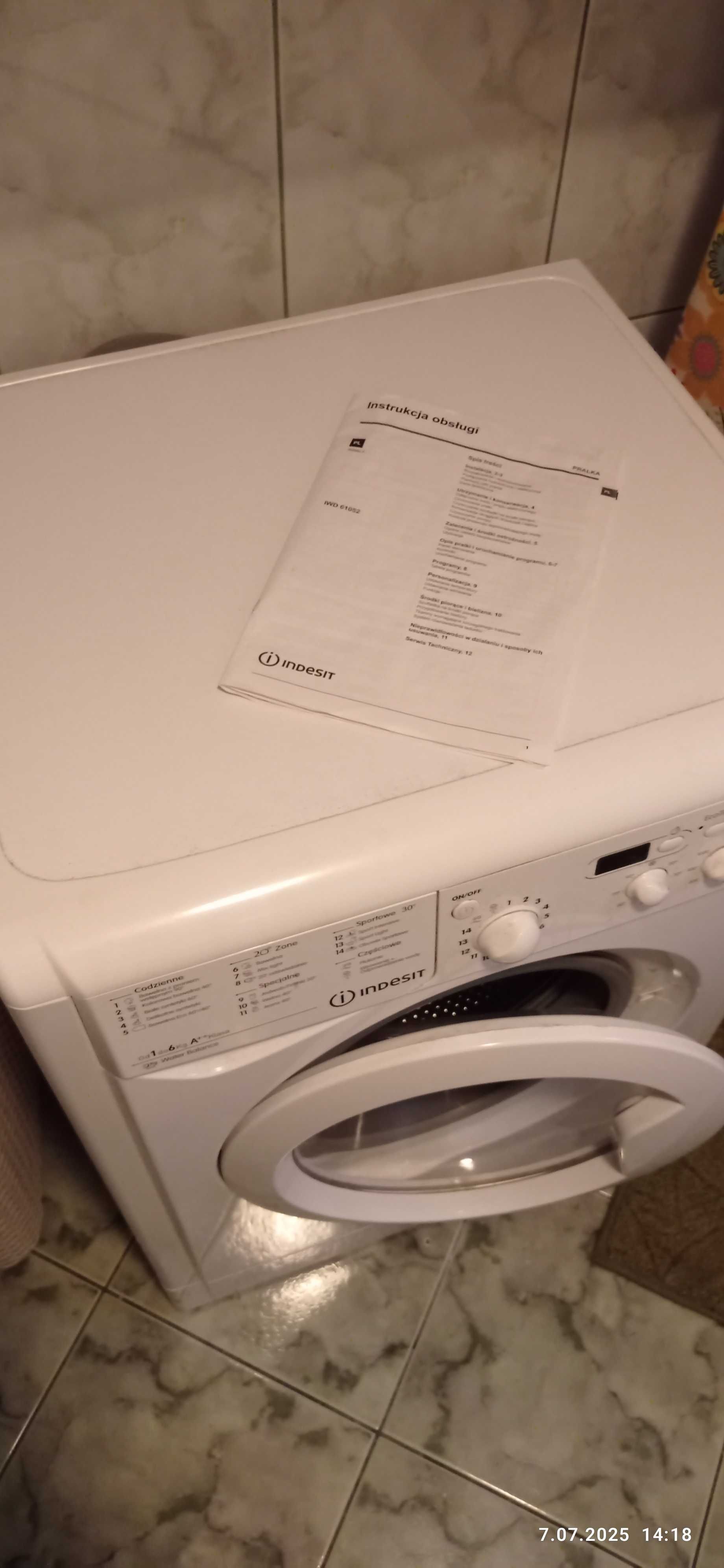 Pralka automatyczna Indesit