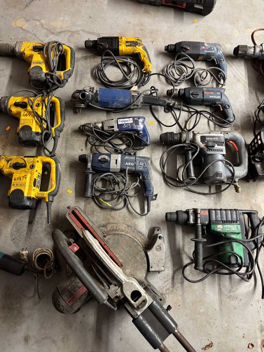 Elektronarzędzia, młotki udarowe, wiertarki Inne (MAKITA DEWALT BOSCH)