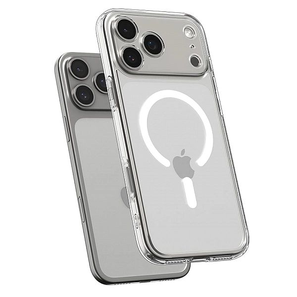 Spigen Ultra Hybrid Mag Magsafe Iphone 17 Pro Max Clear/White