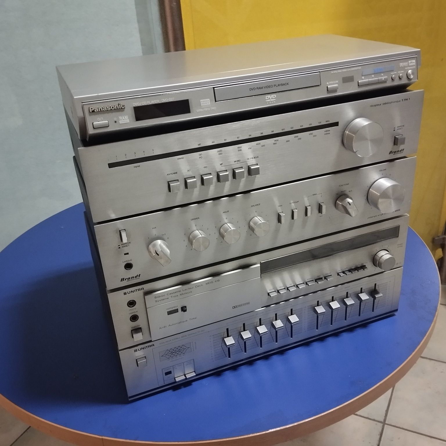 WIEŻA Eksport BRANDT - UNITRA - Diora + CD Player + Gwarancja 2 Lata.