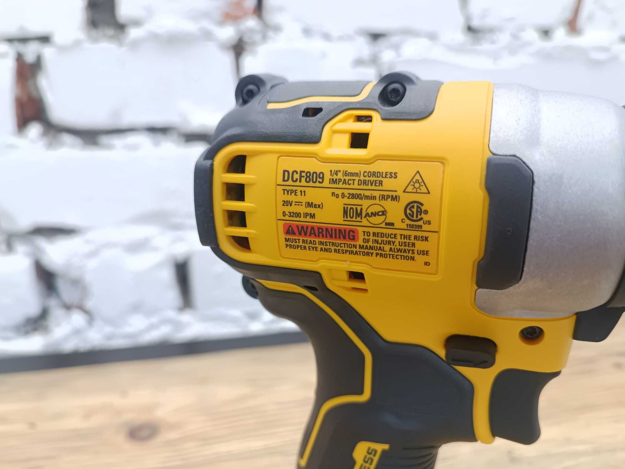 Імпакт Dewalt DCF809 20V Max Atomic з США Оригінал MADE IN MEXICO