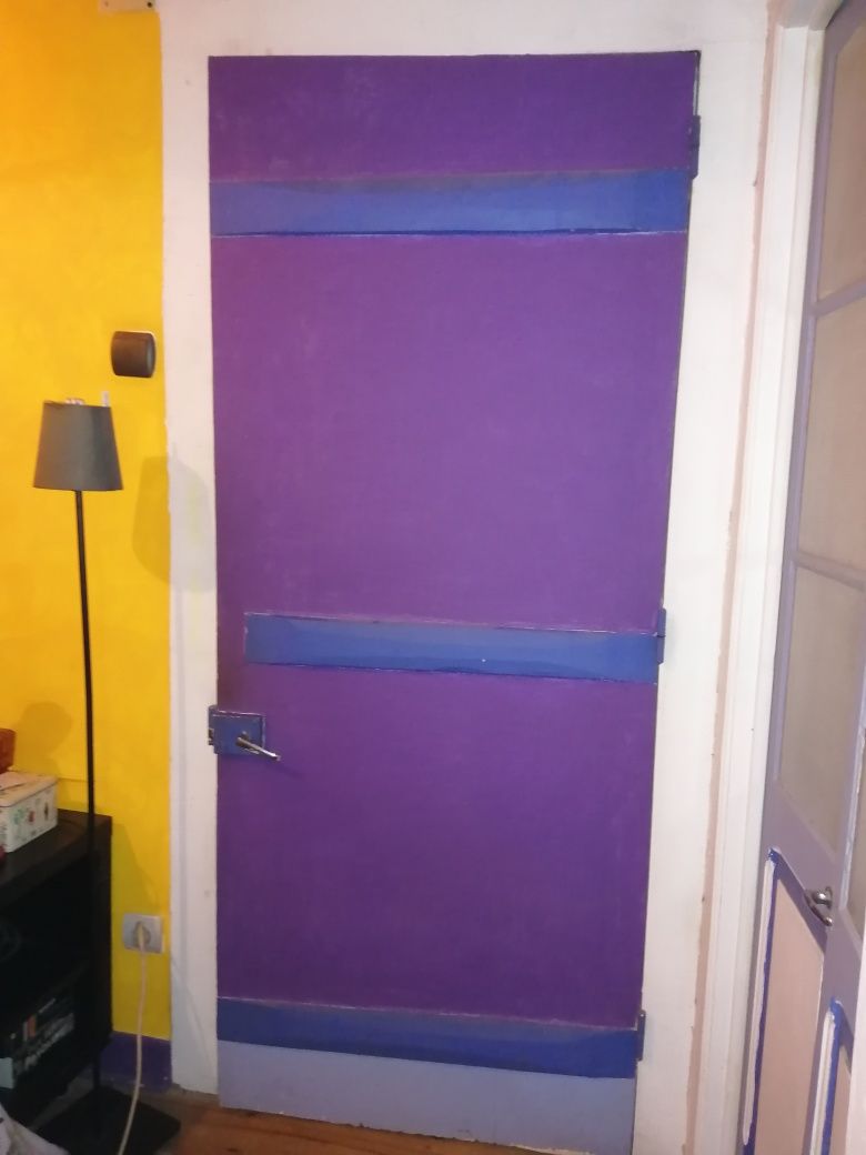Porta interior antiga 82 x 200 cm