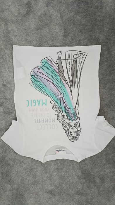 Coccodrillo 116 bluzka koszulka na krótki rękaw Elsa