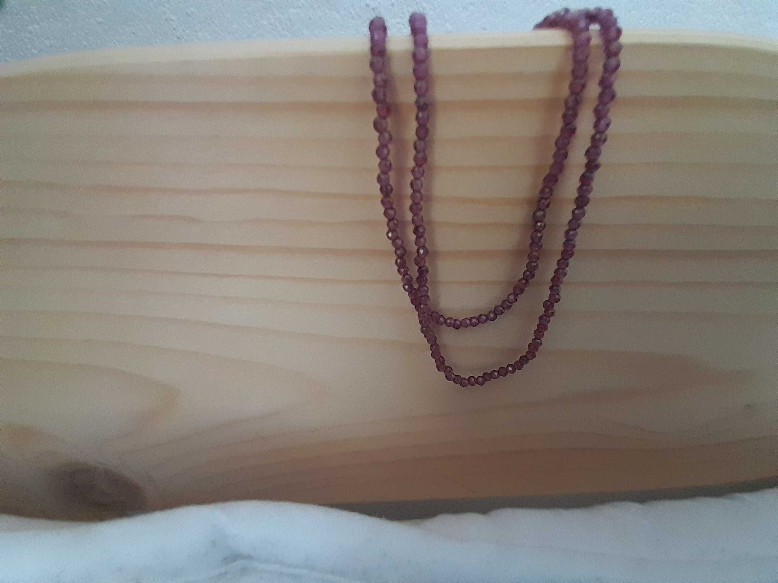 Sprzedam naszyjnik z kamieni naturalnych kocie oko