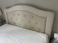 Łóżko 180/200 tapicerowane z materacem