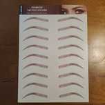 Naklejki  Eyebrow Tatoo Sticker Brown-13