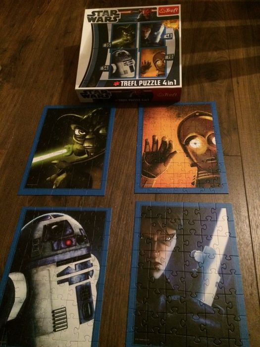 Puzzle z kultowego filmu STAR WARS