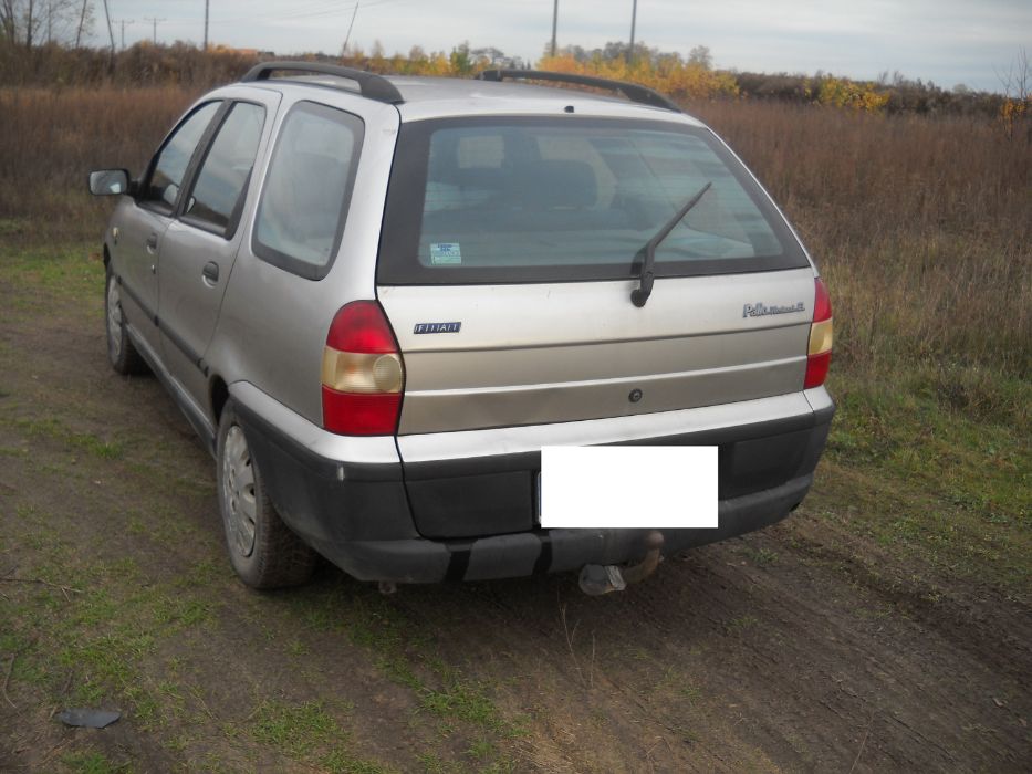 Fiat Palio Weekend kombi benzyna 8V na części srebrny
