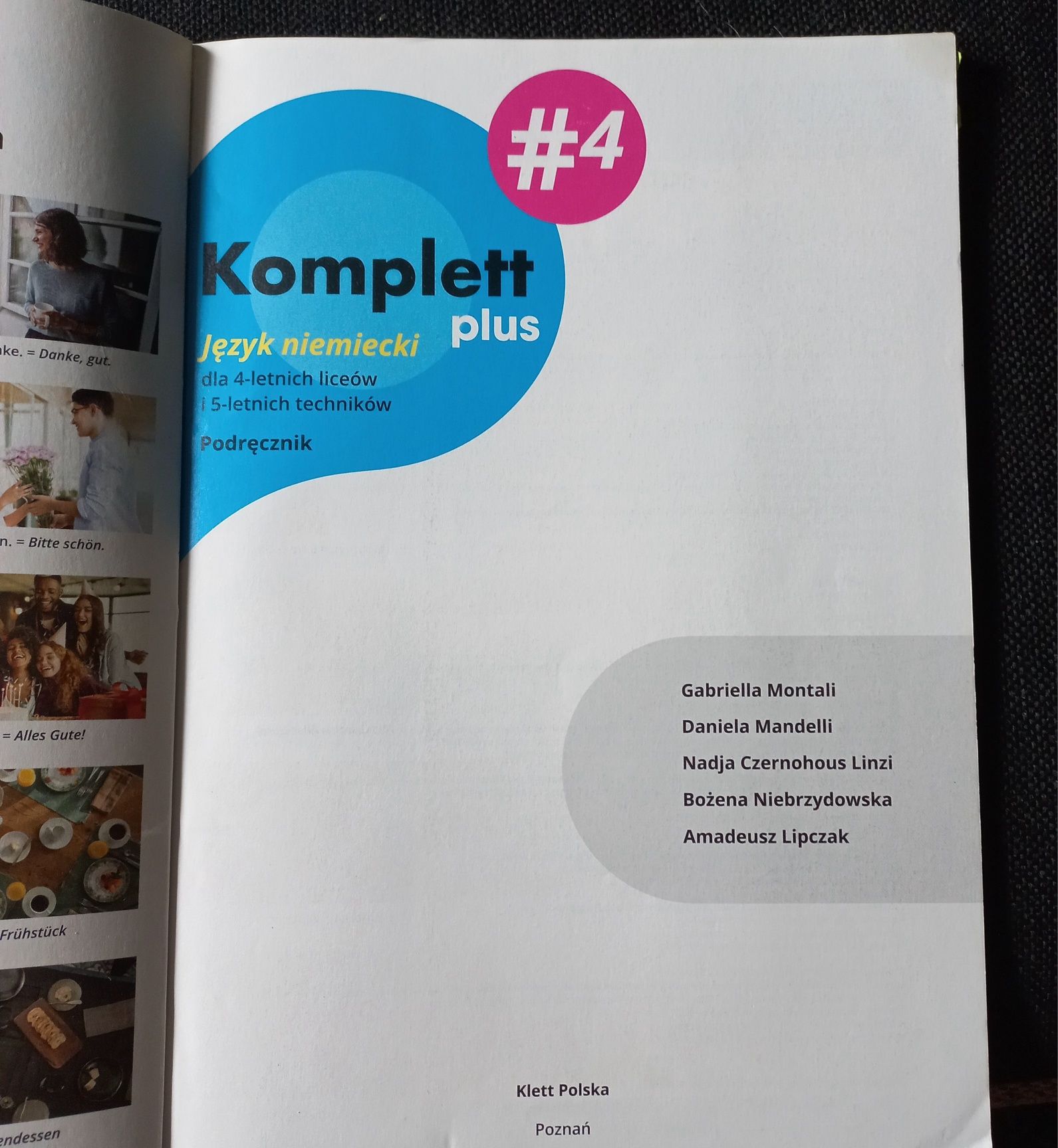 Komplett plus 4, Klett, podręcznik