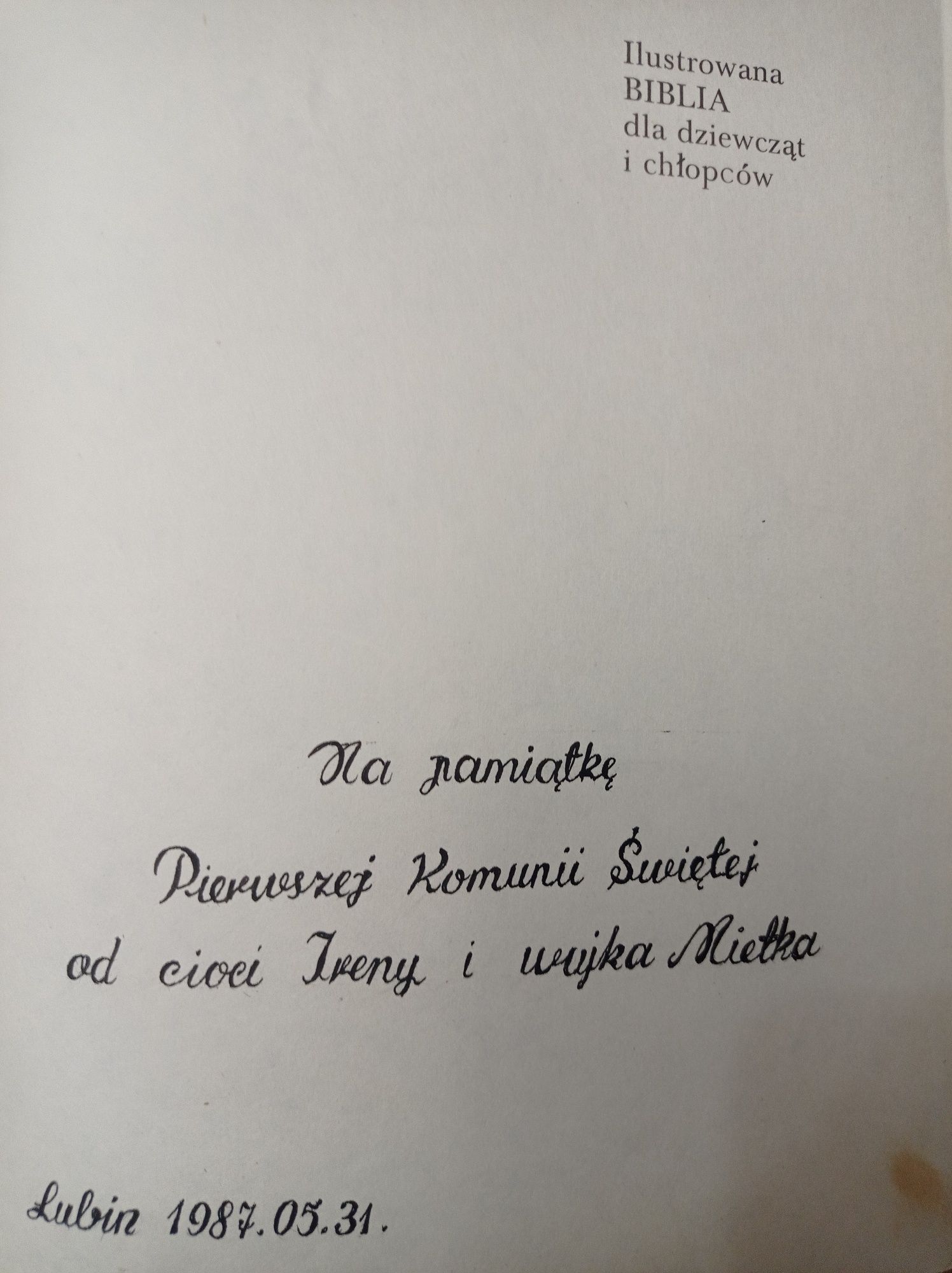 Ilustrowana Biblia młodych