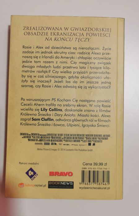 książki autorstwa Cecelia Ahern i Gayle Forman