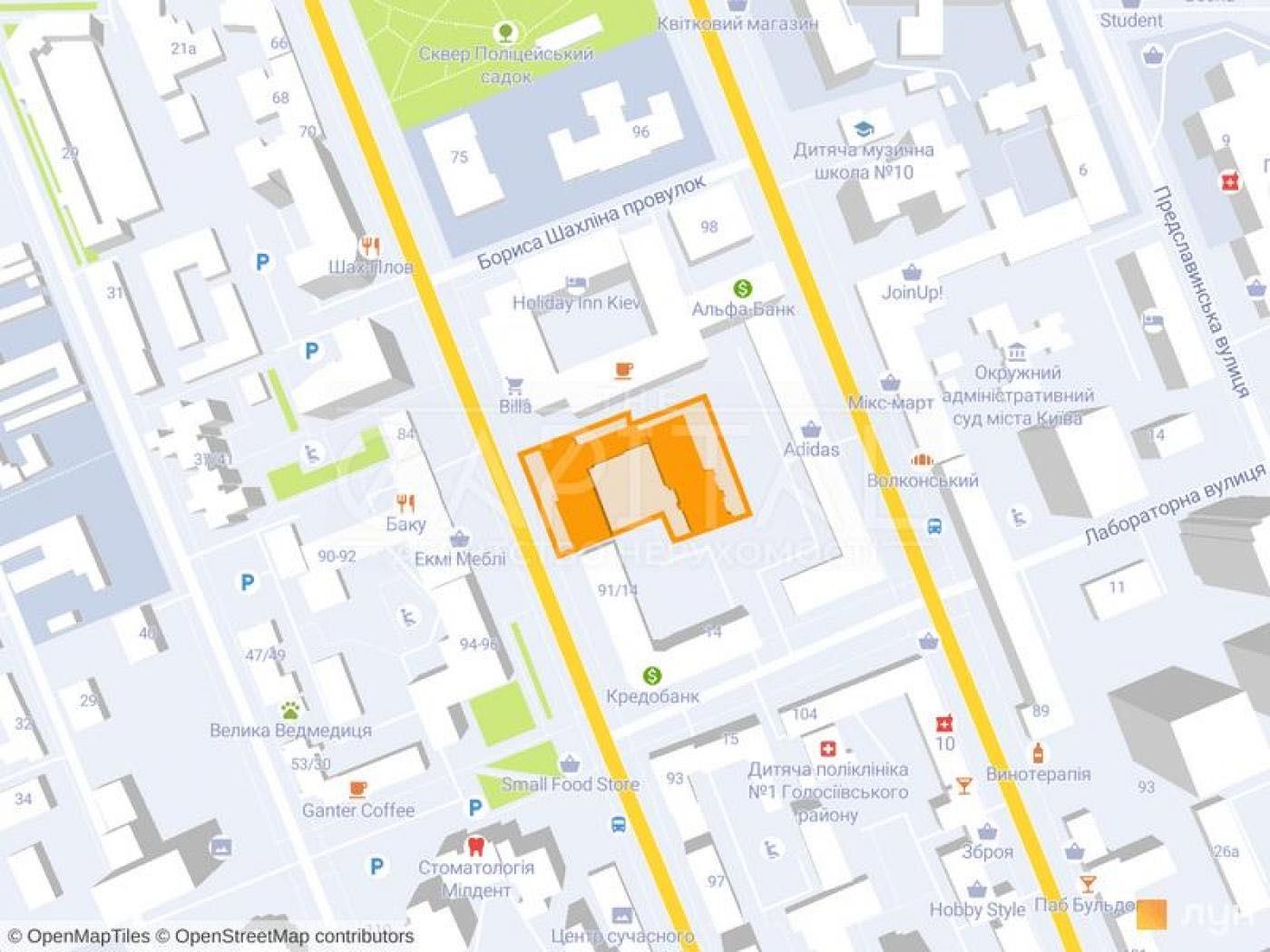 Квартира 71 м² у ЖК Монреаль, центр Києва, бізнес-клас, низька ціна