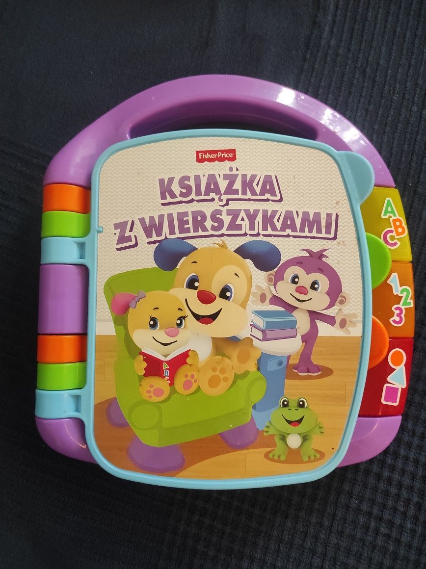 Książka z wierszykami Fisher Price