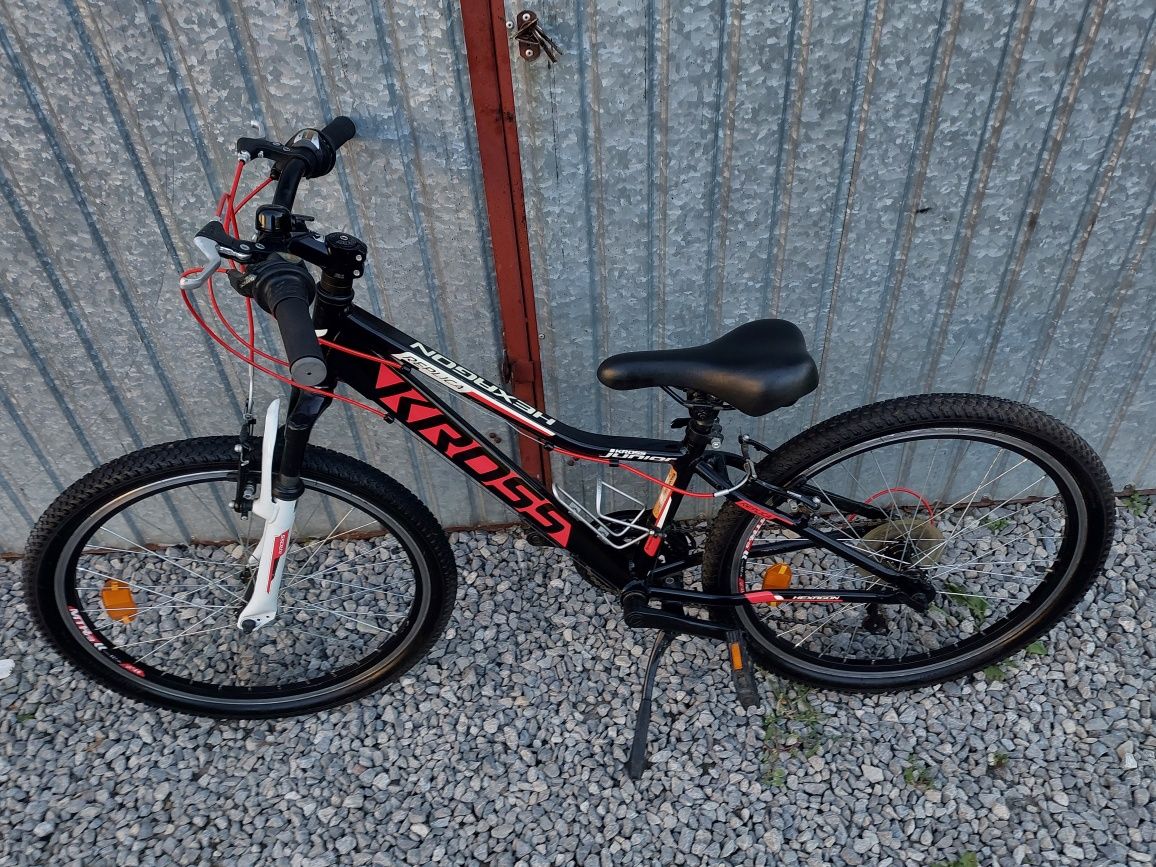 Rower dziecięcy kross hexagon replica 24" alu w bdb stanie