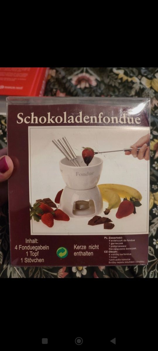 Zestaw Fondue Czekoladowe
