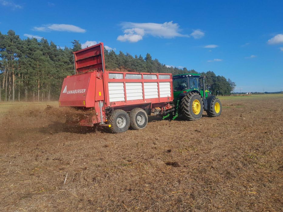 Rozrzutnik obornika  Annaburger HTS 14.79, talerzowy wymienne podwozie