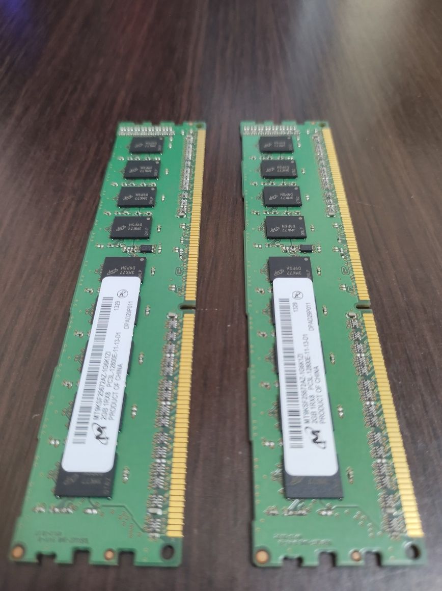 Memórias RAM 4Gb DDR3 1600Mhz