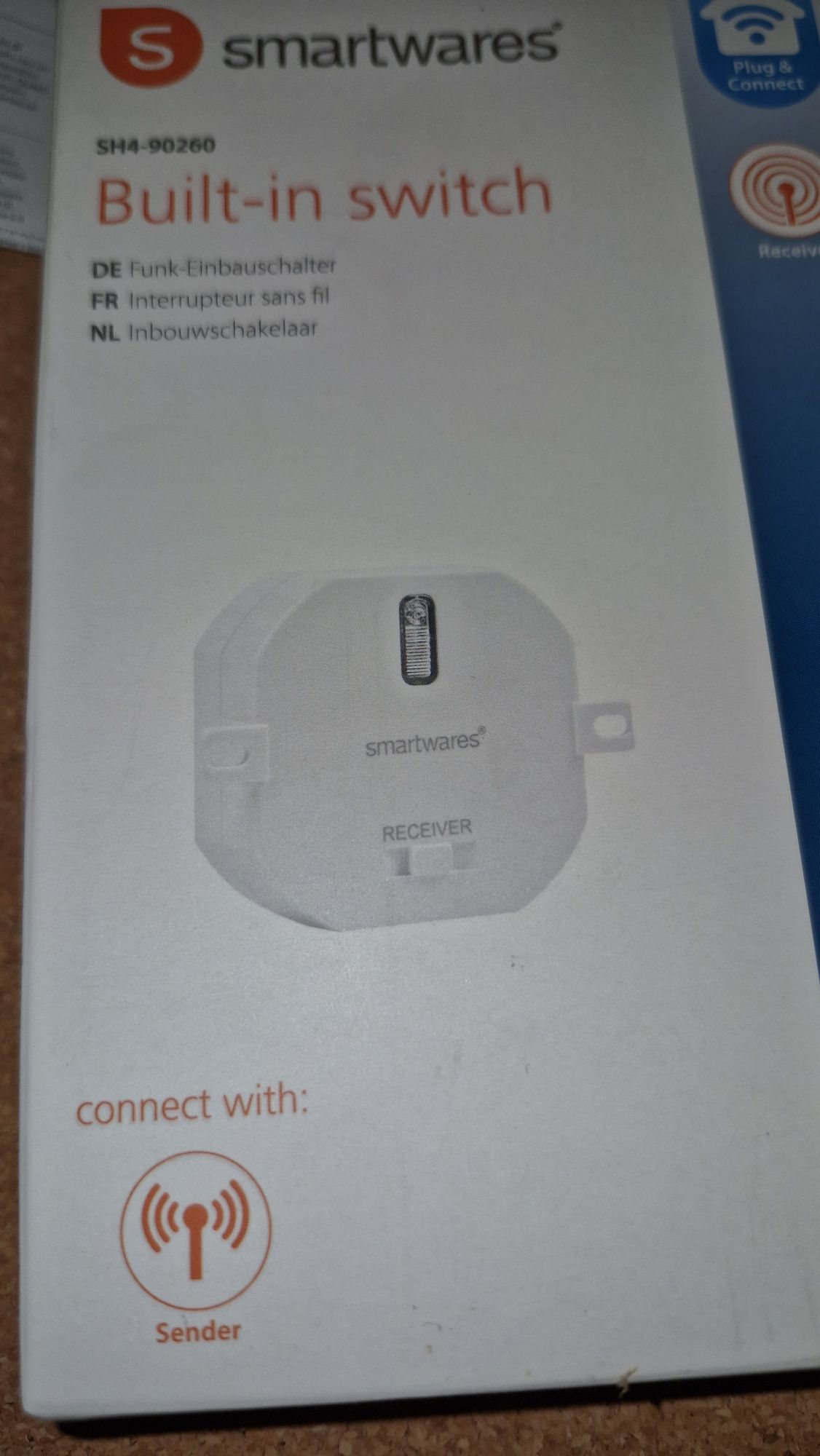 Radiowy Bezprzewodowy przełącznikiem światła Smartwares SH4 90260