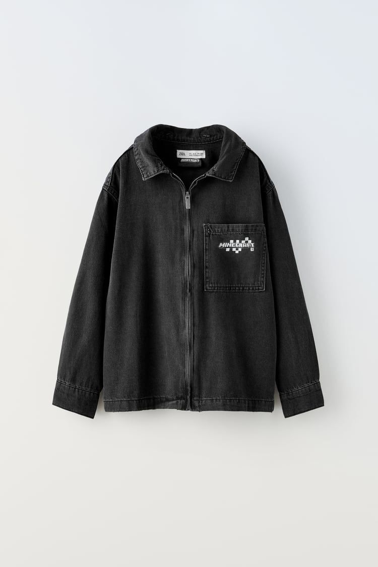 Джинсова куртка вітровка 140 см Zara