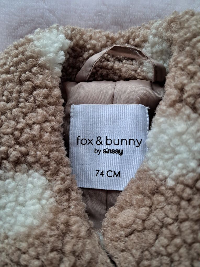 Курточка-шубка Fox&bunny. 74