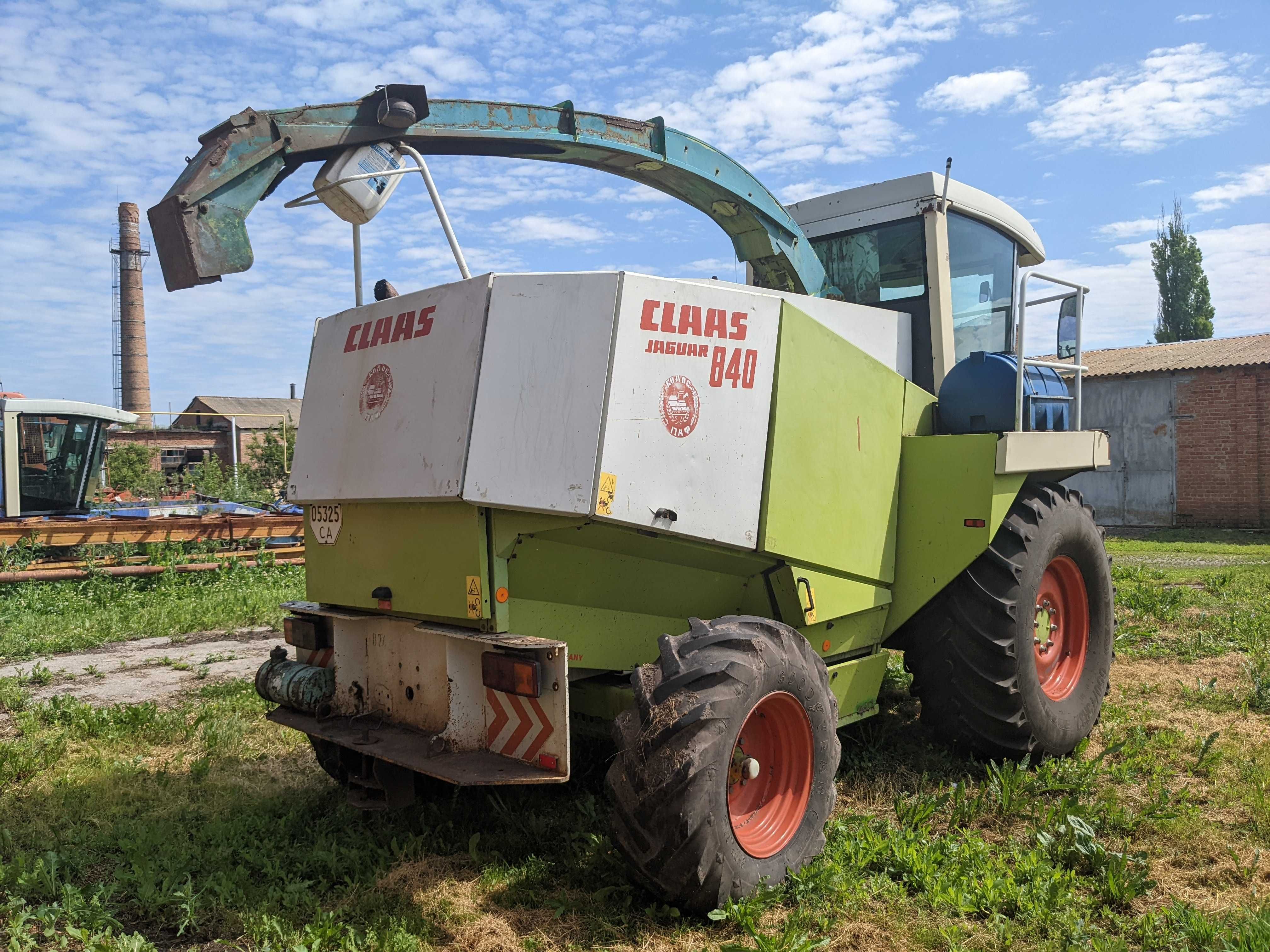 CLAAS Jaguar 840 комбайн