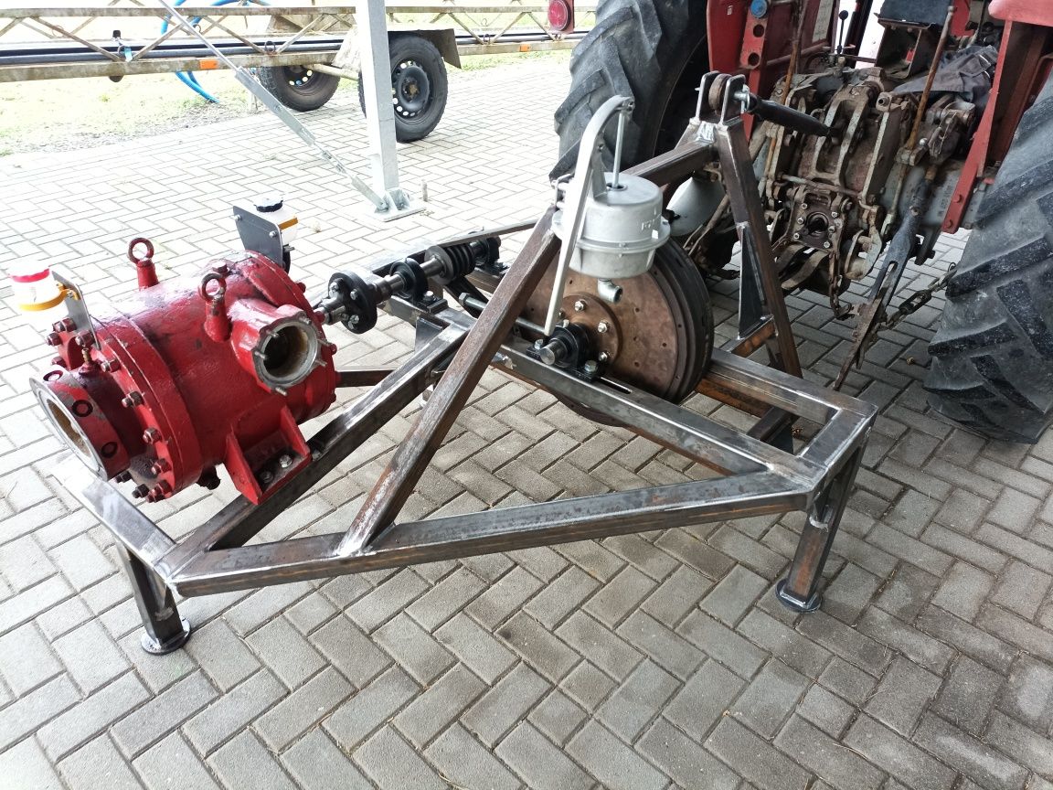 Autopompa do deszowni na wałek wom
