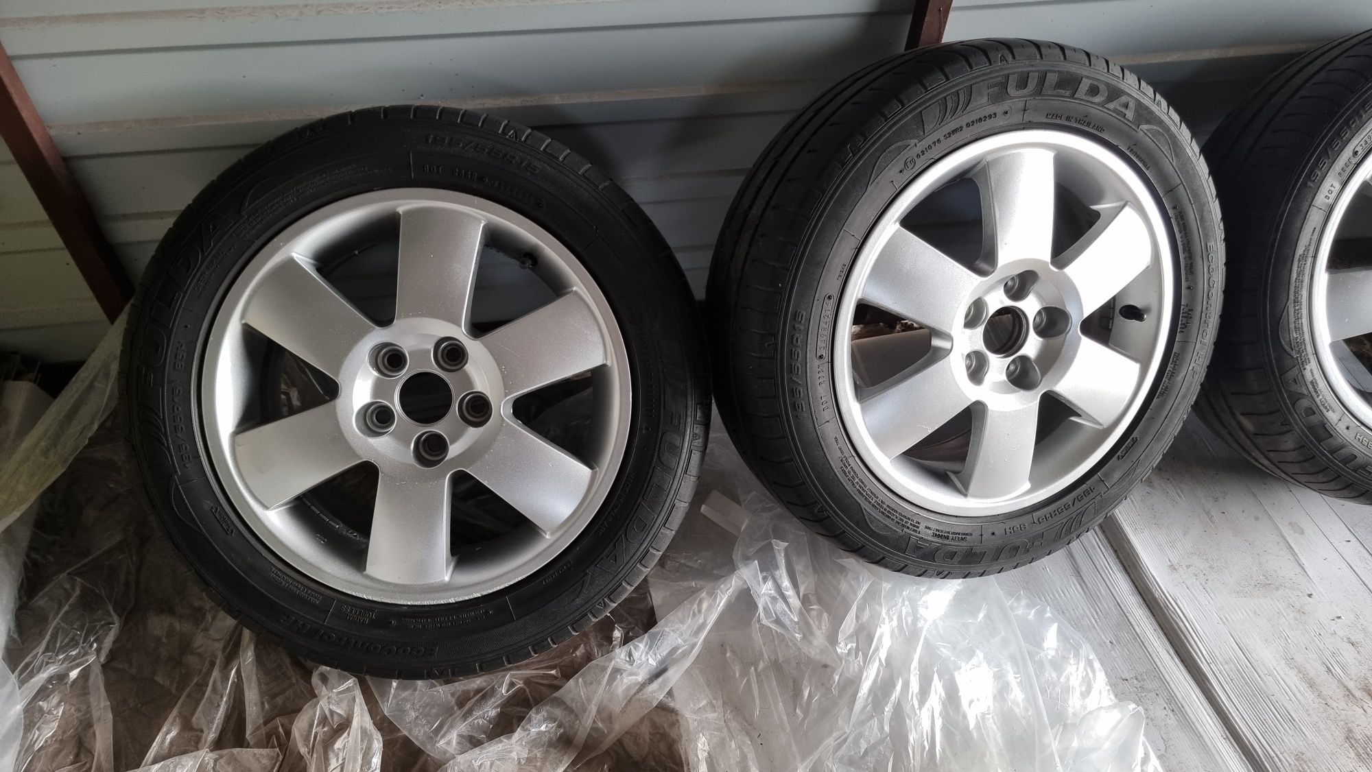 Alufelgi 15 Skoda VW Bardzo Ładne 5x100