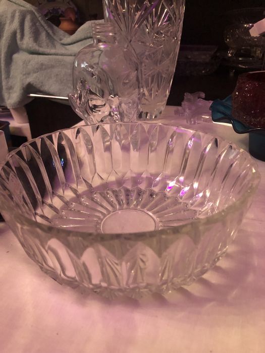 Хрустальная ваза для цветов