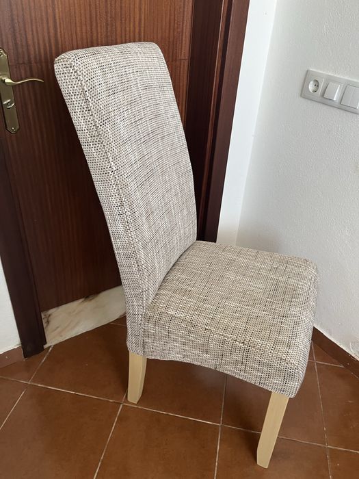 Conjunto de 8 cadeiras para casa de jantar