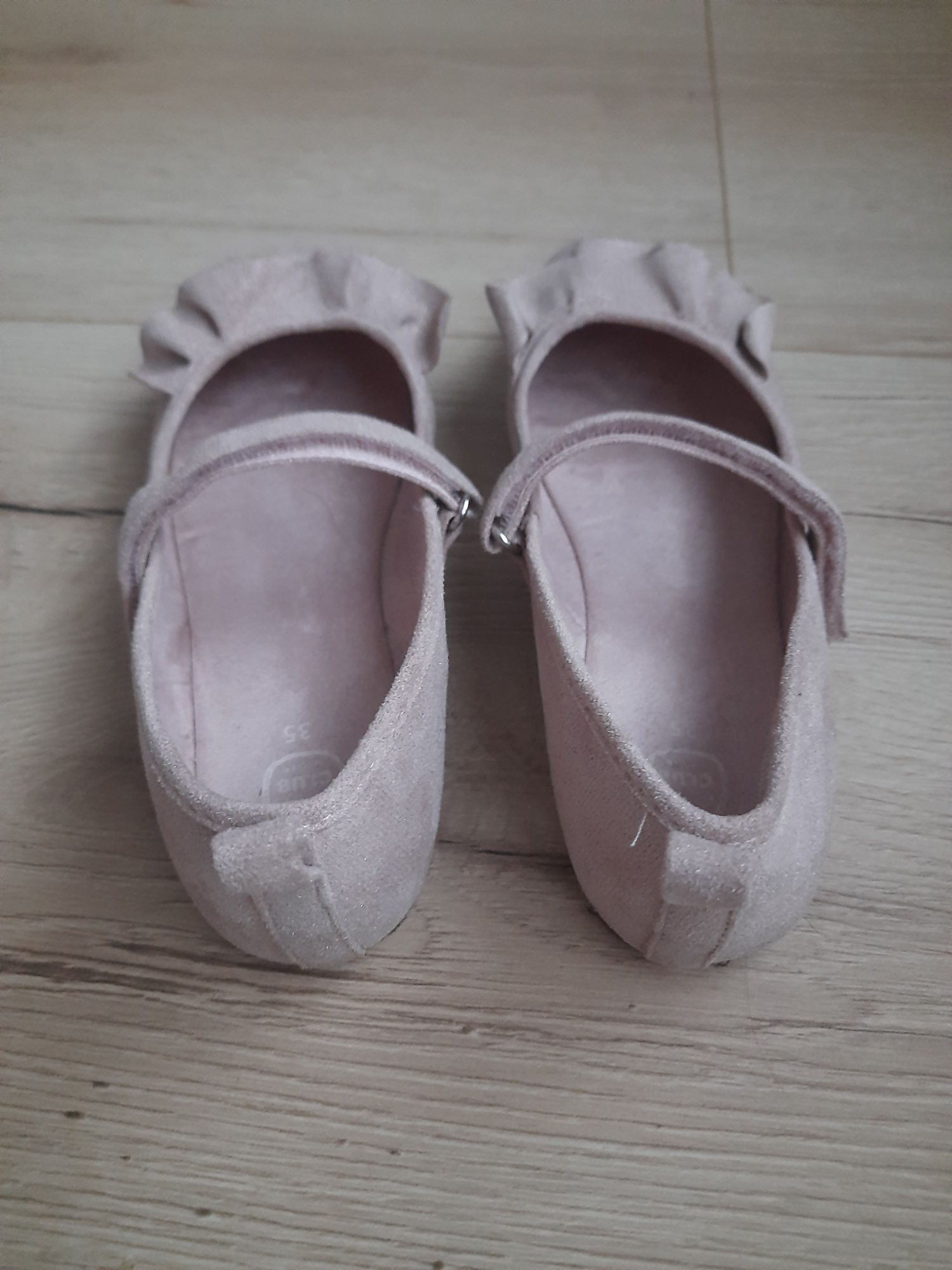 Balerinki buciki roz 35