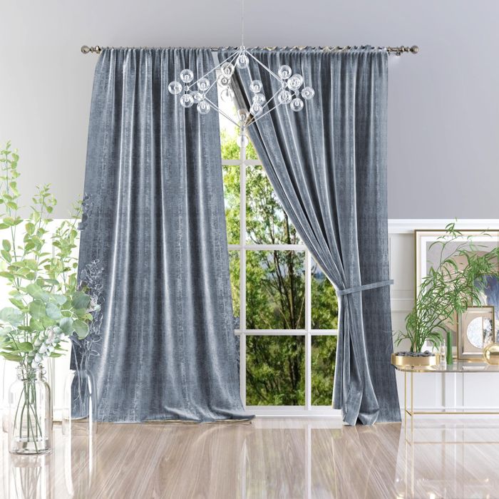 Zasłona Welur Esti Siła Morskiej Fali 135x250cm