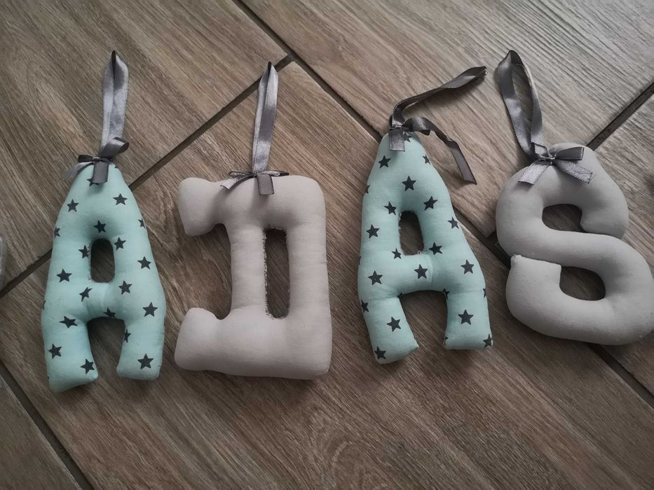 Napis handmade "Adaś"