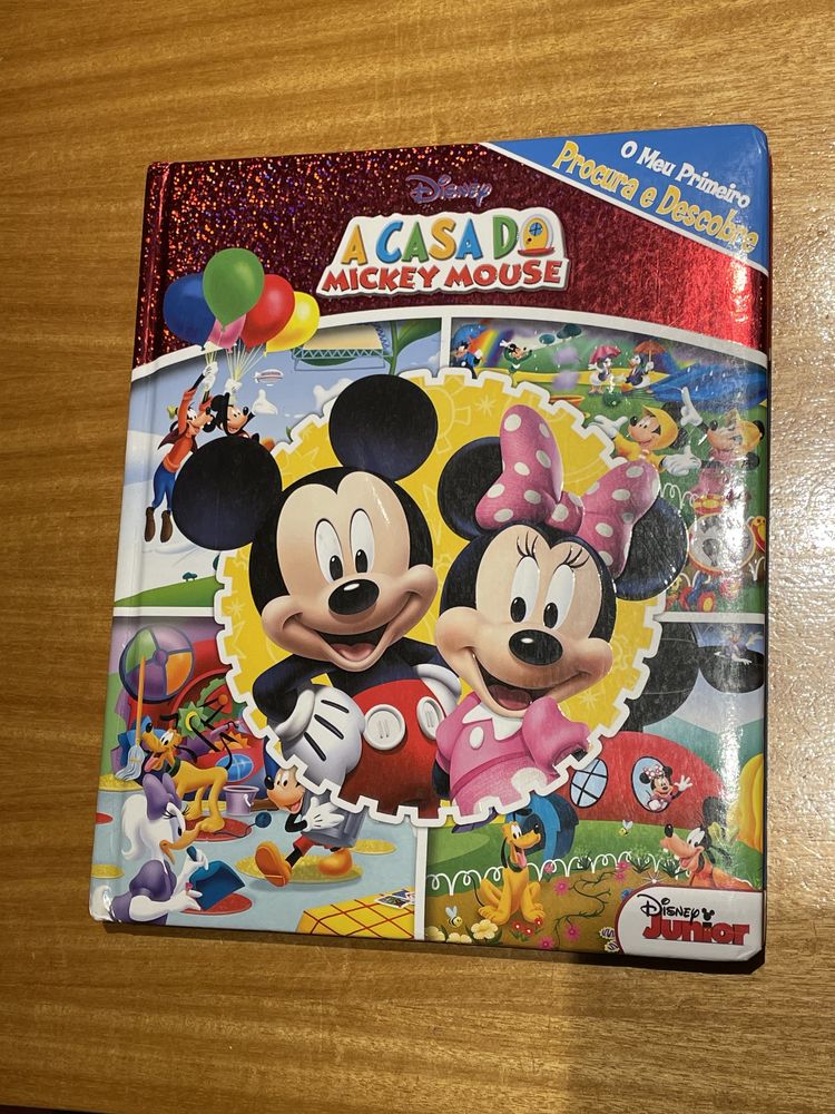 Livro infantil “A casa do Mickey Mouse”