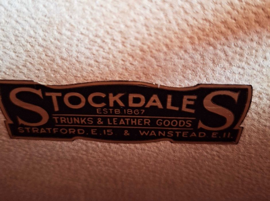 Teczka,walizka skórzana  dwustronna vintage