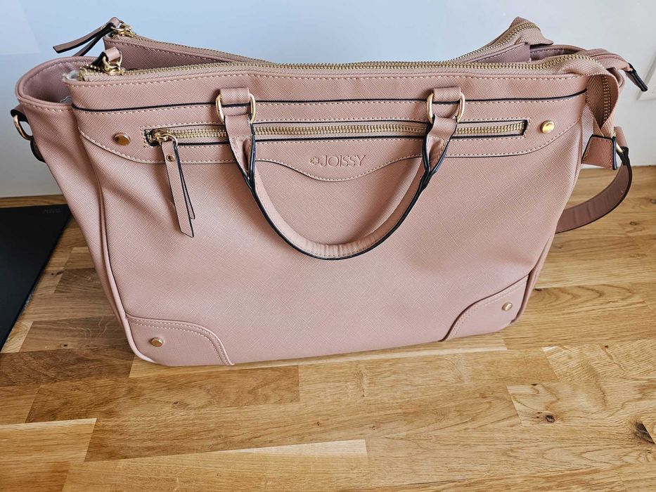 Torba do wózka dla mamy Joissy Carla&Mamaville  w kolorze dusty pink