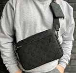 Torba męska Louis Vuitton, skóra ekologiczna