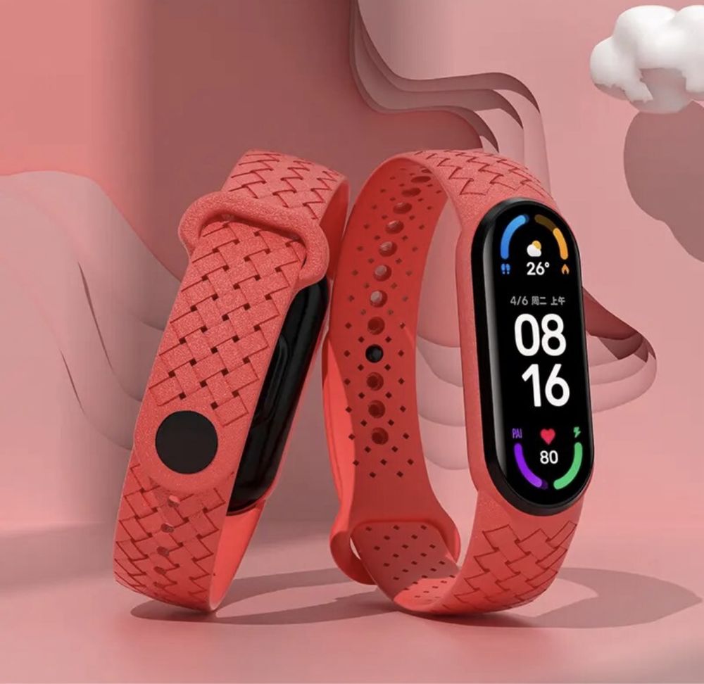 Силіконовий браслет mi band 3 mi band 4