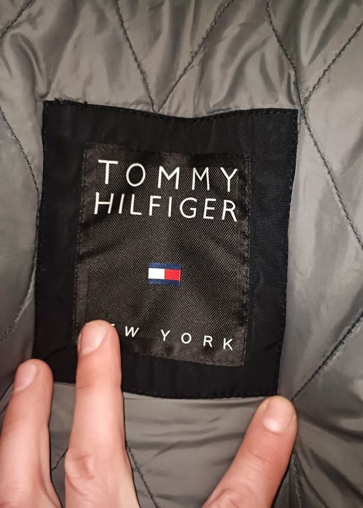 Piękna męska kurtka Tommy Hilfiger rozmiar XL stan bardzo dobry!