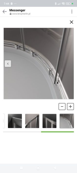 Brodzik prysznicowy półokrągły 80x80 cm