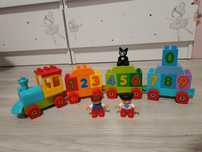 Klocki LEGO Duplo - Pociąg z cyferkami  - 10847