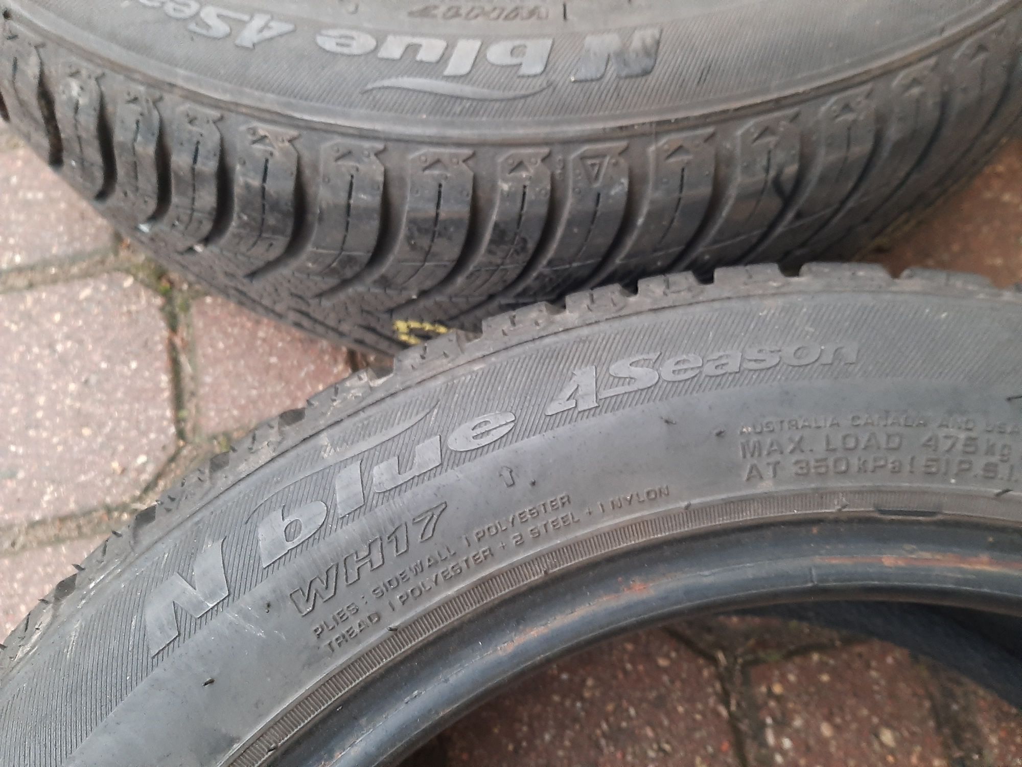 2x Opony całoroczne 185/55R15 Nexen NBlue 4Season 6,5mm 2020r