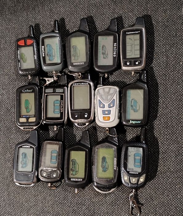 Брелки сигнализації Sheriff Convoy Cyclone Davinci Starline Jaguar