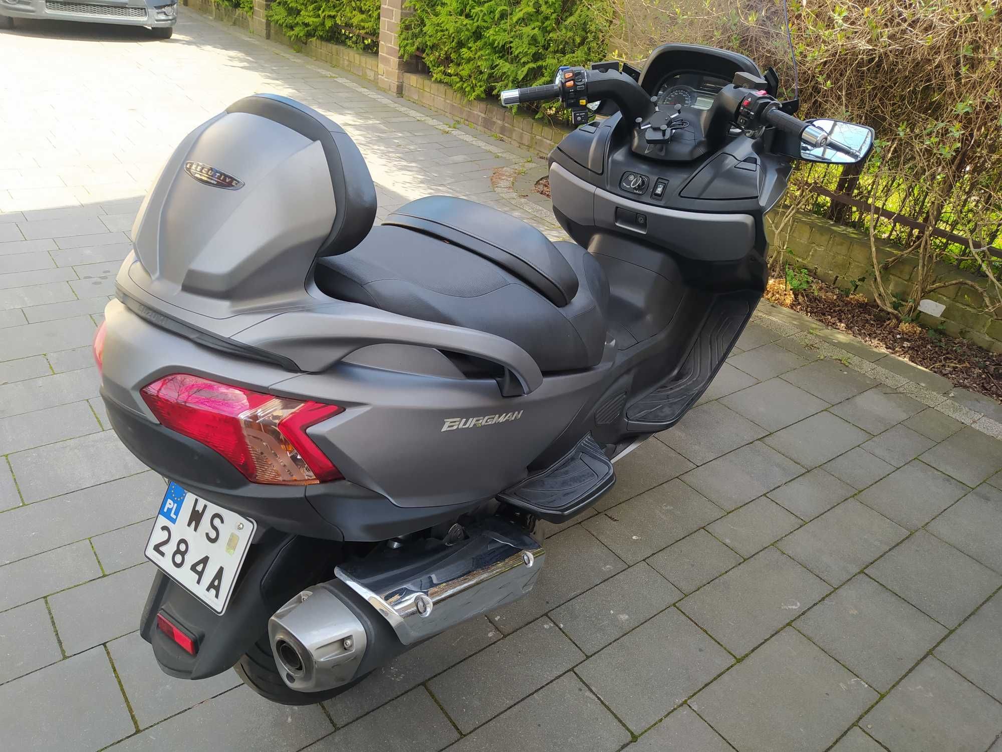 Suzuki Burgman 650 z 2015r zarejestrowany PL