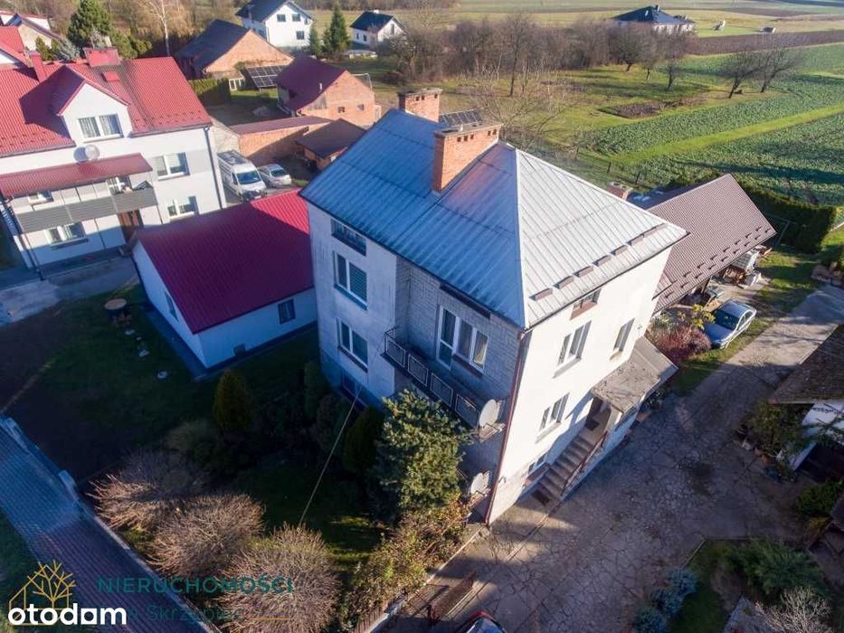 Dom z zabudowaniami i ogrodem 67ar. – koło Mielca