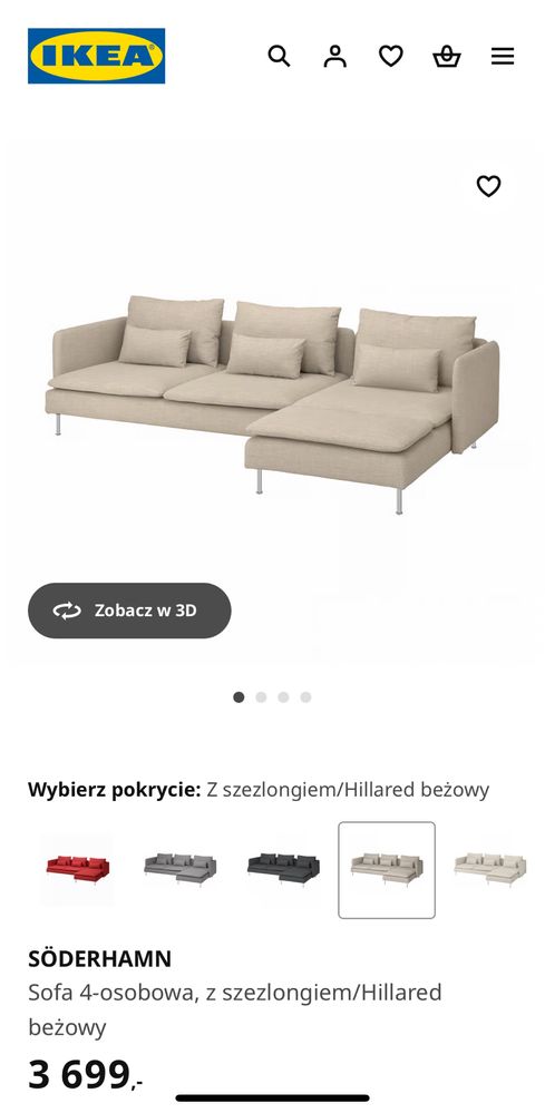 Sofa Ikea Soderhamn