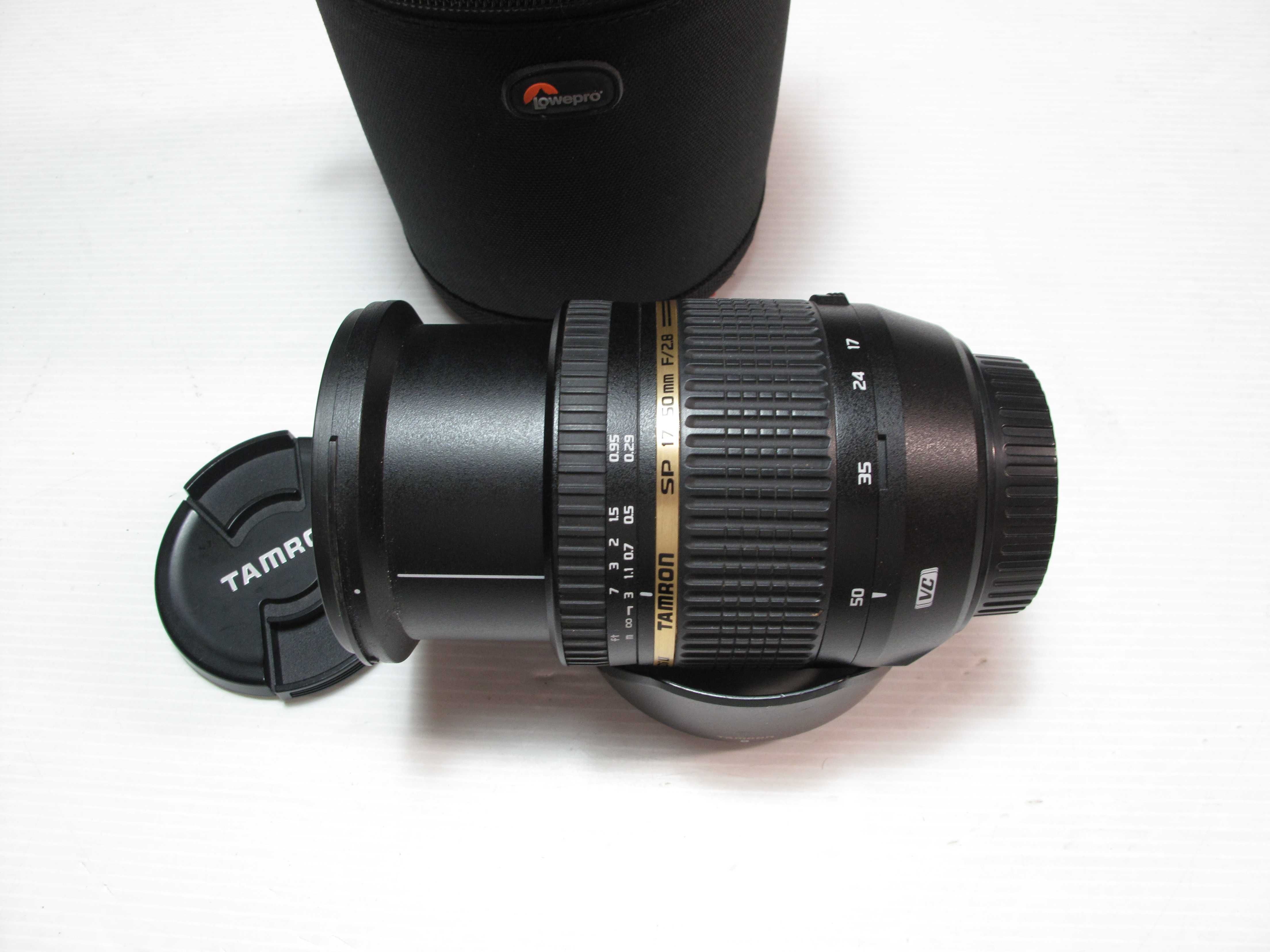 Tamron 17-50 2.8 VC Estabilizador - veio com máquina para CANON