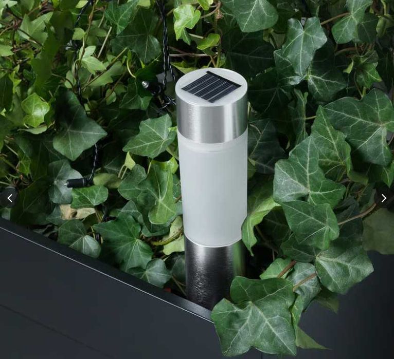 SOLVINDEN Iluminação LED a energia solar, cor alumínio - IKEA *NOVOS*
